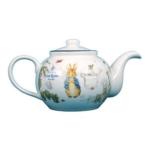 Beatrix Potter Peter Rabbit 24 Ounce Ceramic Teapot with Lid New